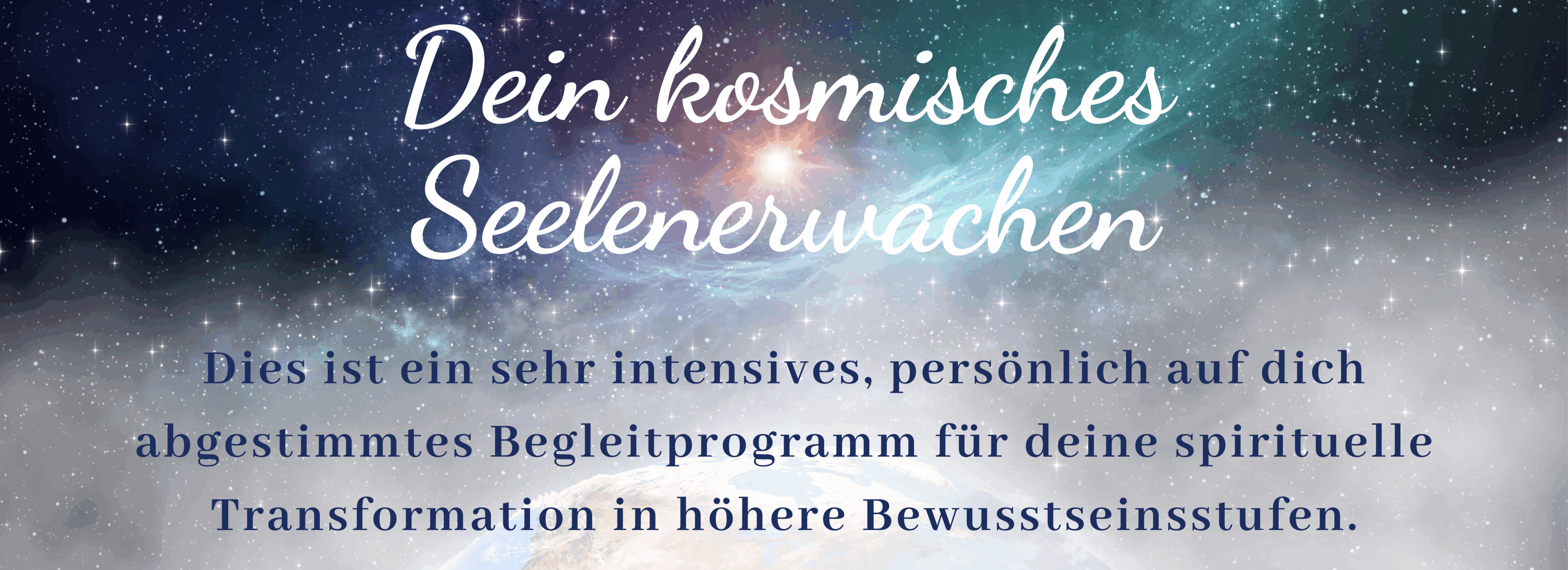 Antje Storey 2025 Dein kosmisches Seelenerwachen Banner Oktober 2025 CANVA