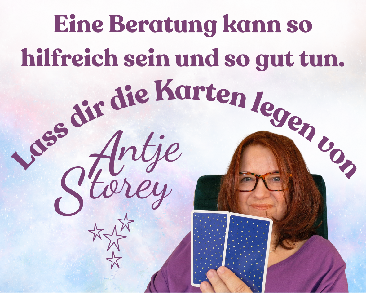 Antje Storey 2026 Kartenlegen im Hexen-Stübchen CANCA Sticker