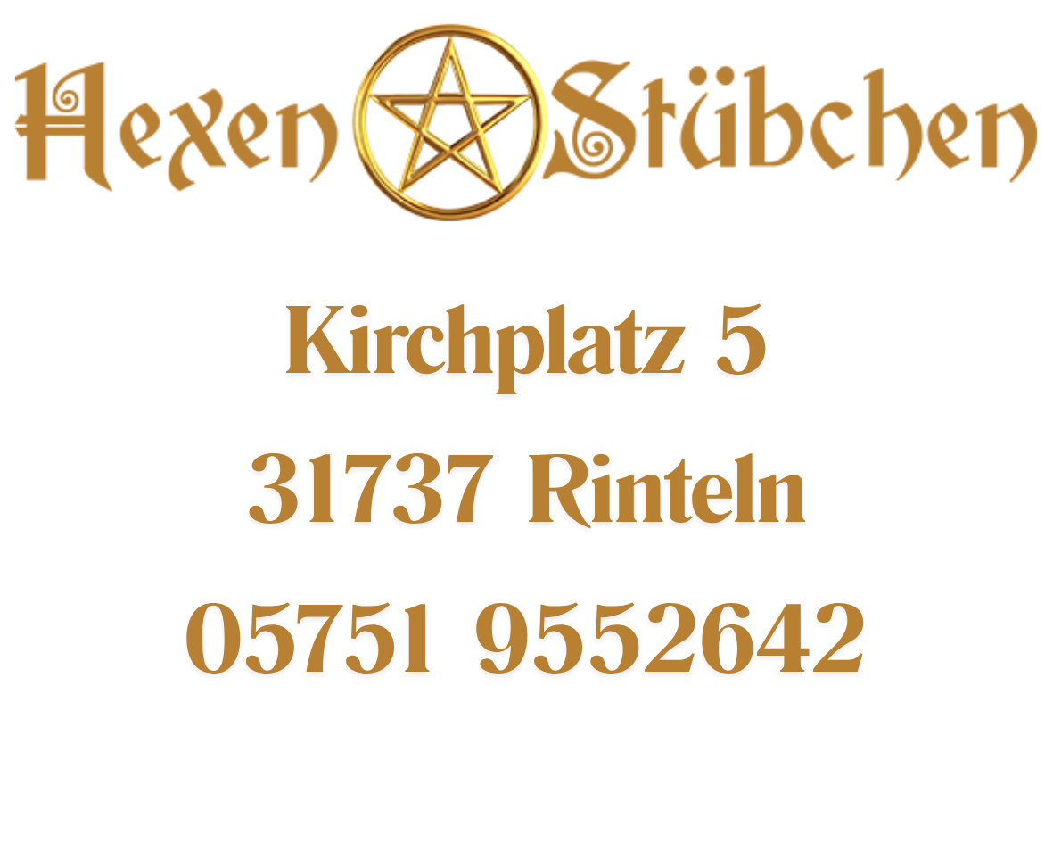 Antje Storey 2026 Logo Hexen-Stübchen & Adresse CANCA Sticker