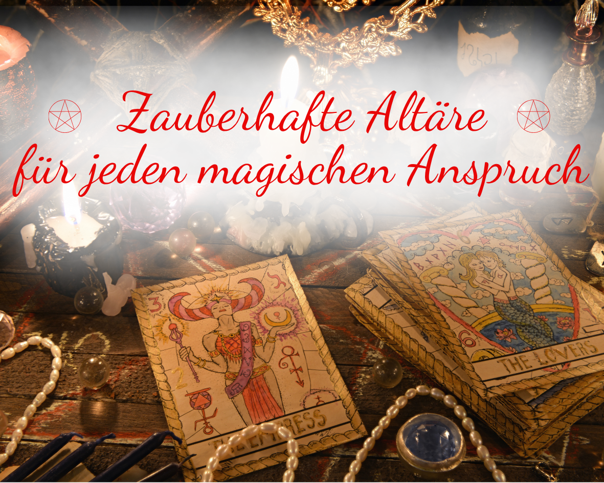 Antje Storey 2026 Zauberhafte Altäre für jeden magischen Anspruch CANCA Sticker