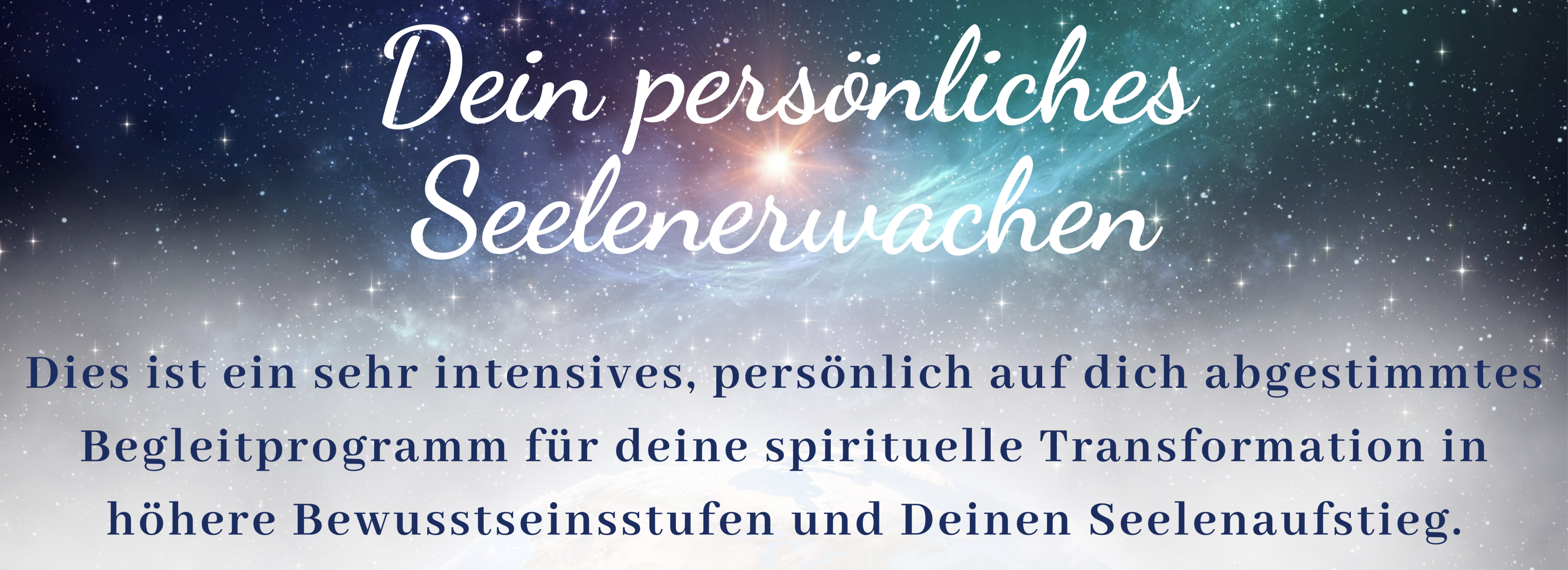 Antje Storey 2026 Dein persönliches Seelenerwachen Homepage Banner CANVA